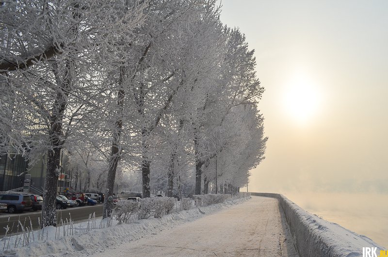 Снег иркутск фото