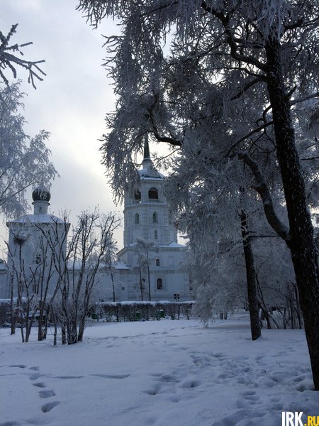 Зимний иркутск фото