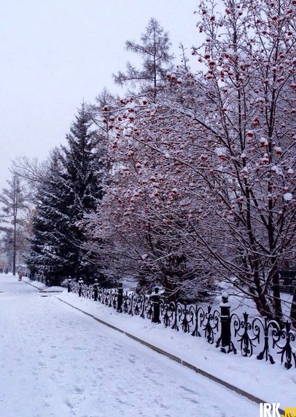 Зимний иркутск фото