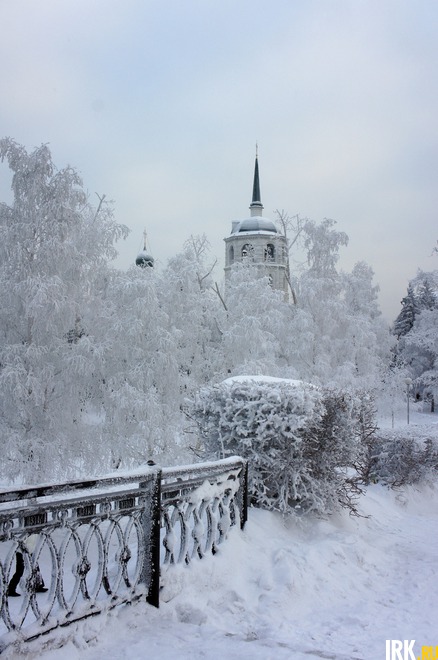 Снег иркутск фото