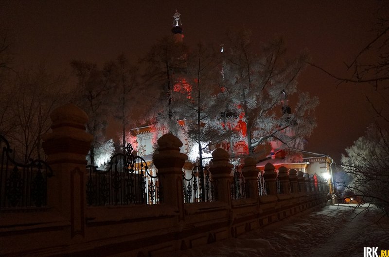 Зимний иркутск фото