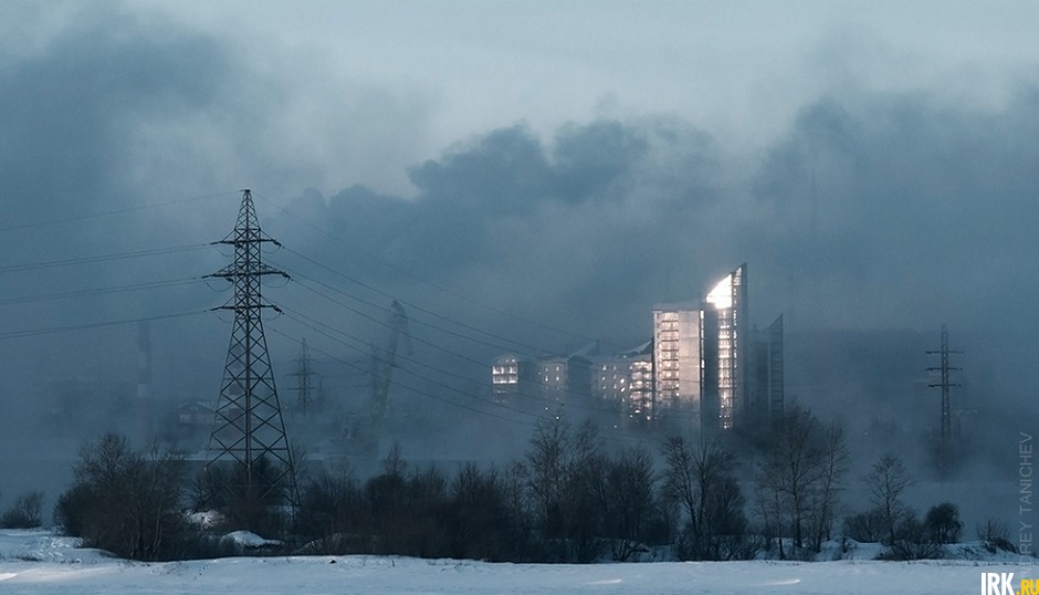 Зимний иркутск фото