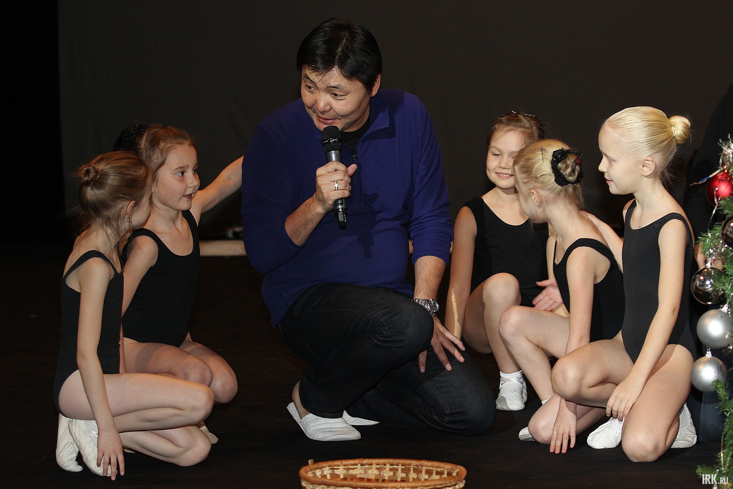 На репетиции