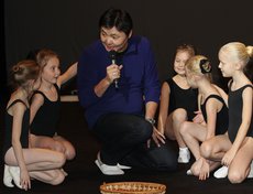 На репетиции