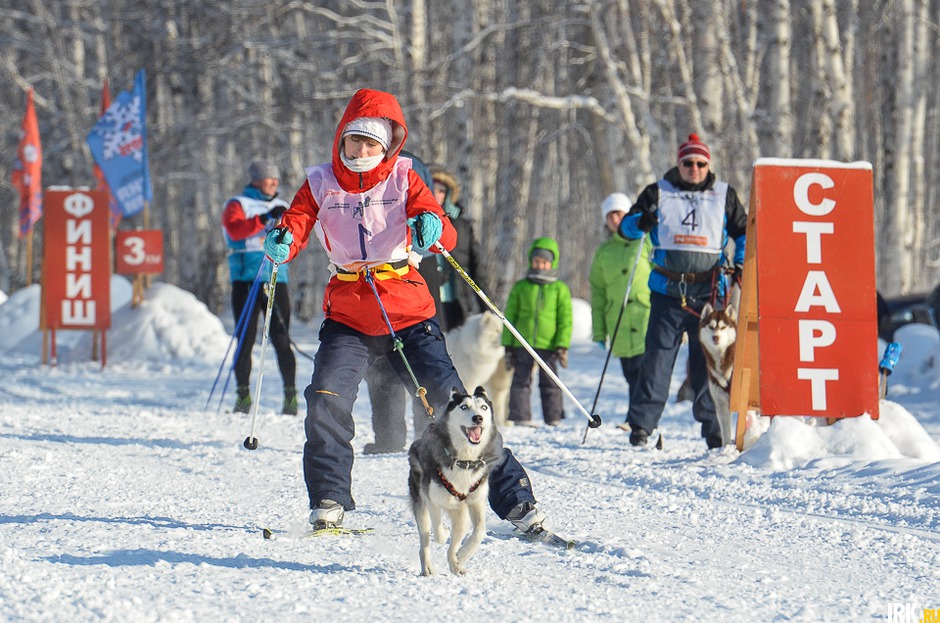 23 января на лыжной трассе в поселке Молодежный прошли соревнования «Ангарские бусы 2016».