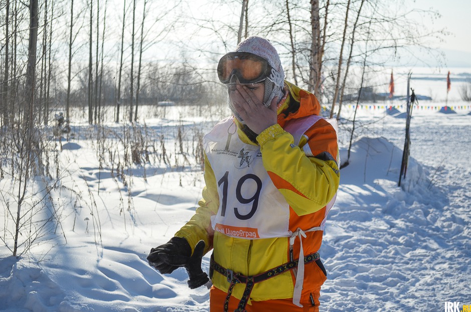 Елена Пешкова вышла на дистанцию 10 километров и заняла первое место среди женщин.