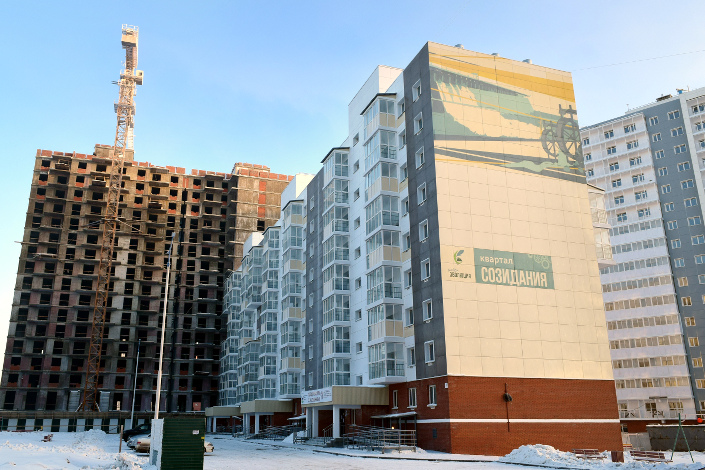 ЖК «Эволюция». Фото предоставлено МУП «УКС города Иркутска»