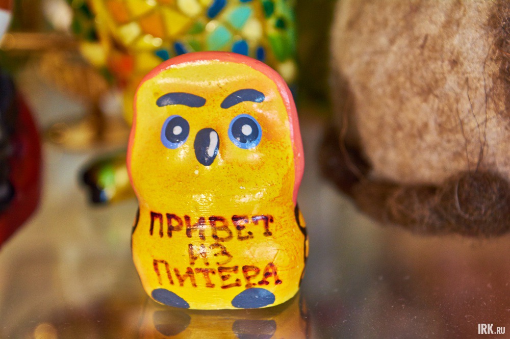 Сова, привезенная знакомыми из Питера. Сама Маргарита там еще не была, но привет город ей передал.