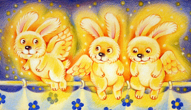 И её друзья — солнечные зайчики