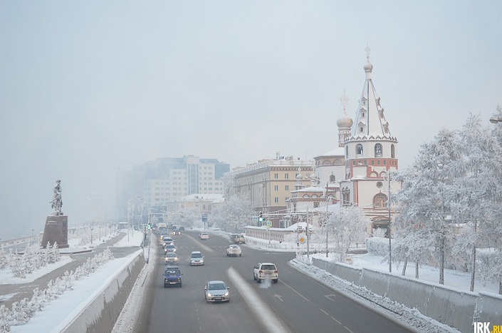 В Иркутске. Фото Ильи Татарникова