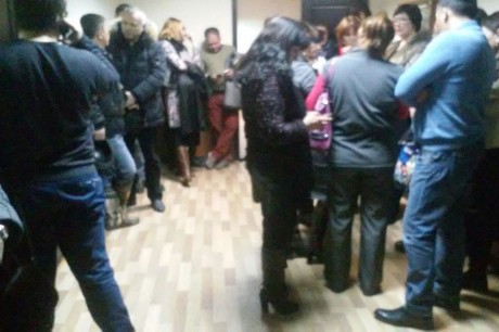 В коридоре Куйбышевского суда. Фото ИА «Иркутск онлайн»