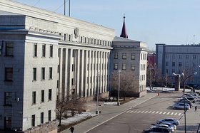 «Серый дом». Фото ИА «Иркутск онлайн»