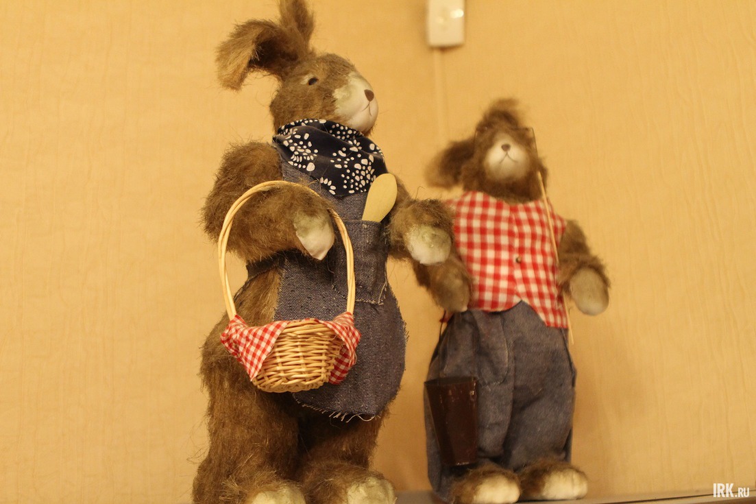 Самый серьезный взгляд, наверное, у этих уже умудрённых годами кролей.