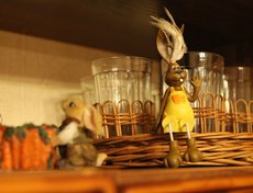 Кролик в желтом комбинезоне — один из первых «иммигрантов», прибывших из Германии.