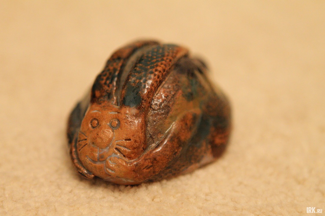 Недавно обнаружилось, что этот «зайцезавр»-свистулька.