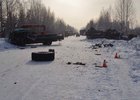 На месте аварии. Фото УГИБДД по Иркутской области