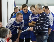 В соревнованиях приняли участие семь команд муниципалитетов.
