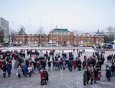 9 февраля, в первый день Нового года по лунному календарю, на площади перед дворцом спорта «Труд» состоялся пятый всемирный флешмоб «Глобальный ёхор».