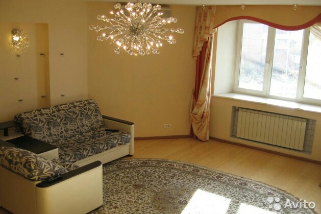 4-комнатная квартира на улице Партизанской: 130 кв.м., 50 тысяч рублей в месяц.