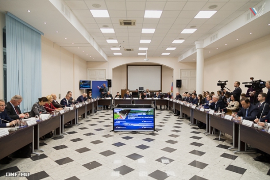 Заседание центрального штаба ОНФ. Фото onf.ru