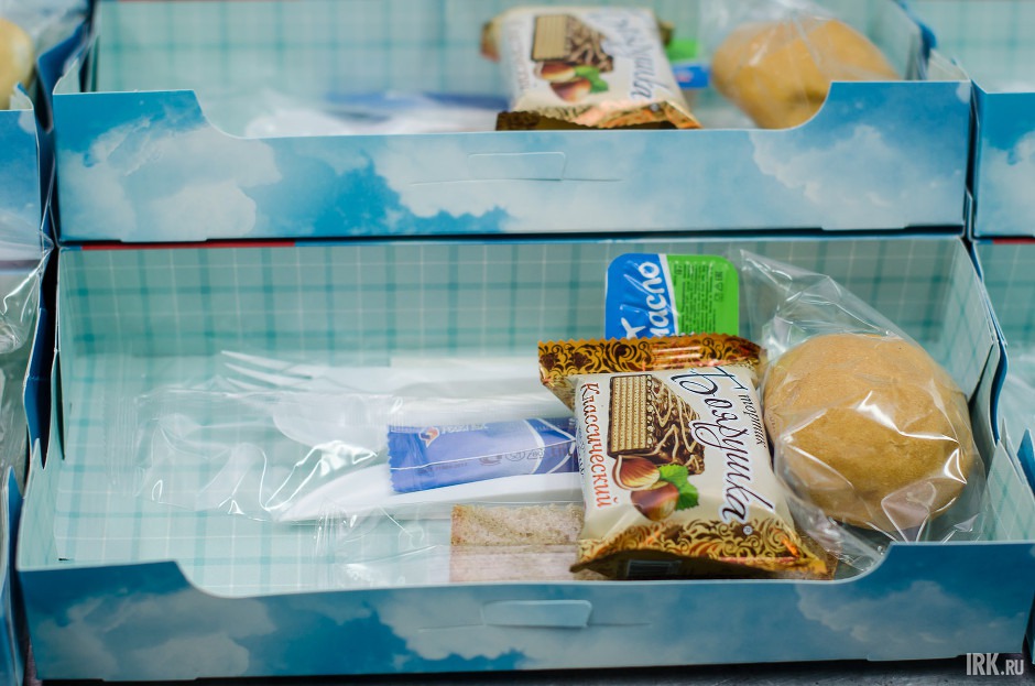Ланчбокс авиакомпании «Ангара»