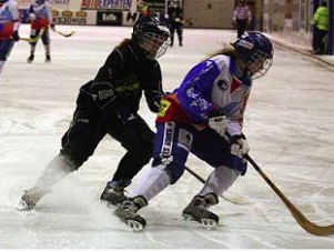 Женский хоккей с мячом. Фото с сайта www.bandynet.ru
