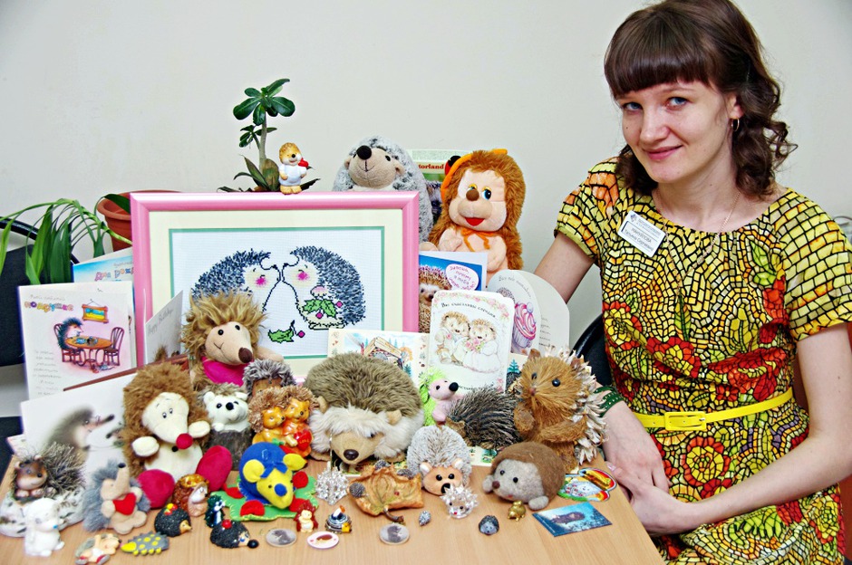 Иркутянка Татьяна Мануйлова уже пять лет собирает коллекцию ежиков.