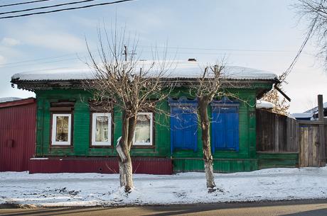 Дом, в котором произошло убийство. Фото Ильи Татарникова
