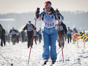 Участница гонки. Фото IRK.ru