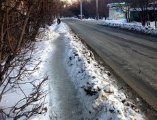 Участок улицы Александра Невского с Пискунова до Трилиссера. Автор фото — Vera Batsueva