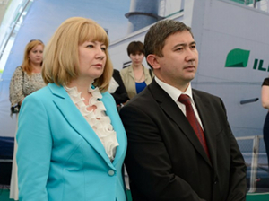 Елена Гольцварт и Константин Климов. Фото с сайта www.bratsk-city.ru