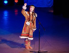 Надежда Максимова, Боханский район, эвенкийский национальный центр «Аяльди»