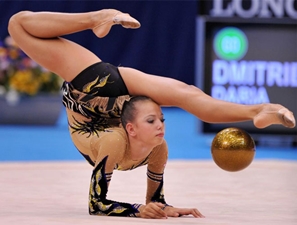 Гимнастка Дарья Дмитриева. Фото с сайта www.olimpiadi.blogosfere.it