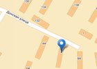 Улица Донская на карте. Изображение с сайта maps.yandex.ru