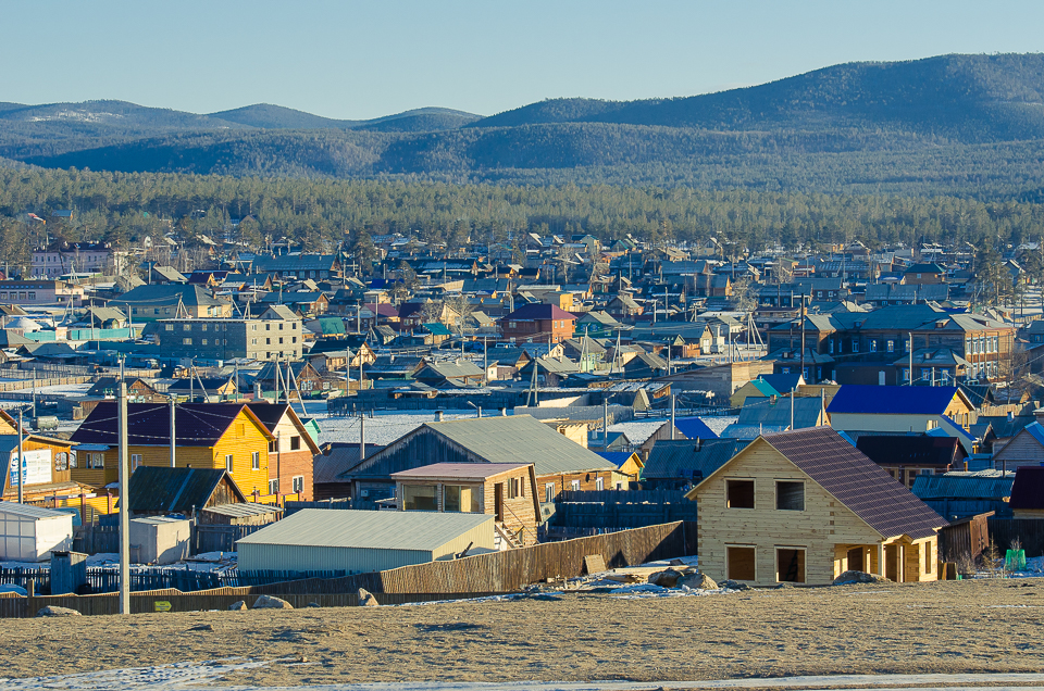 Поселок Хужир