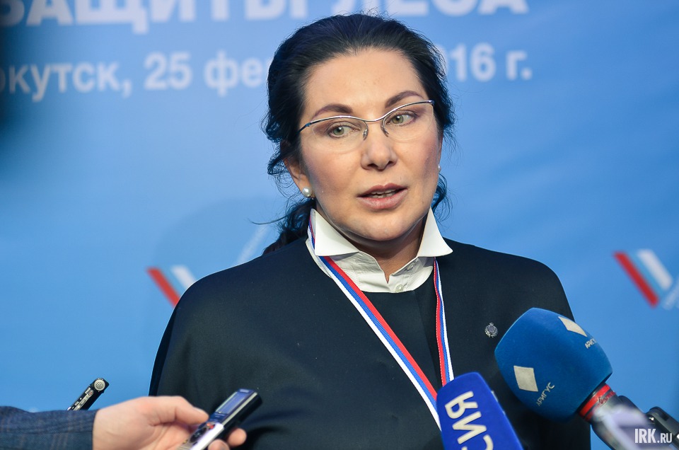 Руководитель Федерального агентства водных ресурсов Марина Селиверстова