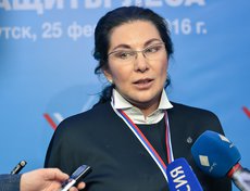 Руководитель Федерального агентства водных ресурсов Марина Селиверстова