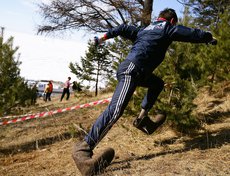 Были и оригинальные соревнования