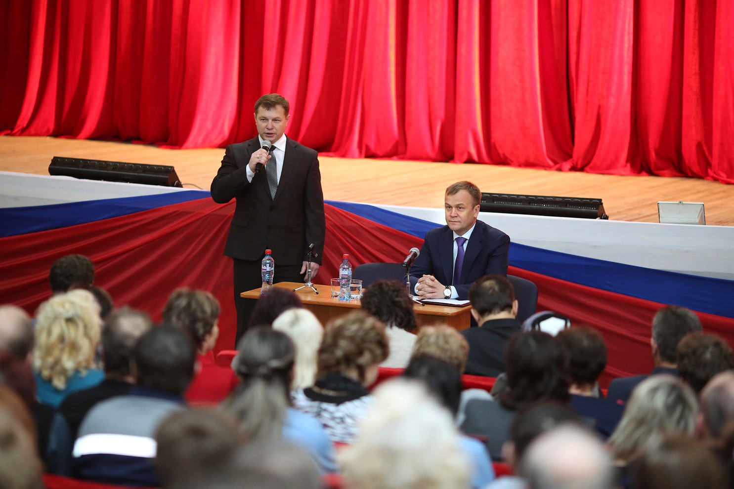 На встрече с населением Заларинского района