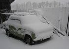 Снег в Иркутске 29 апреля. Фото предоставлено пользователем IRK.ru Дмитрием
