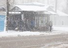 Снег в Иркутске 29 апреля. Автор фото — Владимир Смирнов