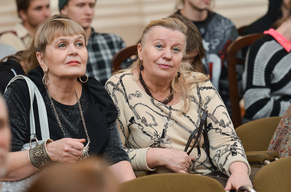 На встрече с Иваном Вырыпаевым. Автор фото — Илья Татарников