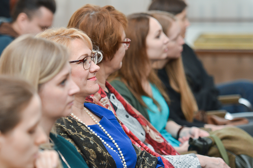 На встрече с Иваном Вырыпаевым. Автор фото — Илья Татарников