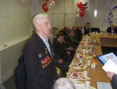 Ветераны с ответным словом