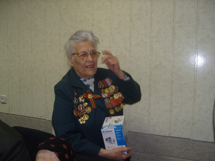 К. Тимонина, председатель совета ветеранов № 13