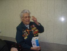 К. Тимонина, председатель совета ветеранов № 13