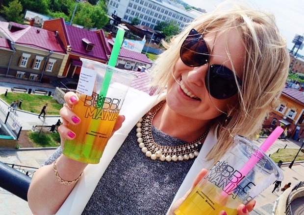 Гостья «Баббл мании»