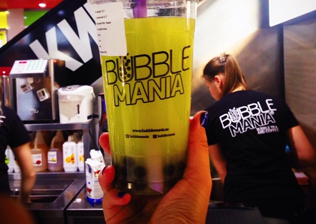 Баббл Йогурт со вкусом киви и черника-боба