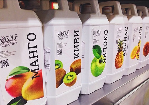 Оцените разнообразие вкусов в «Баббл мании»