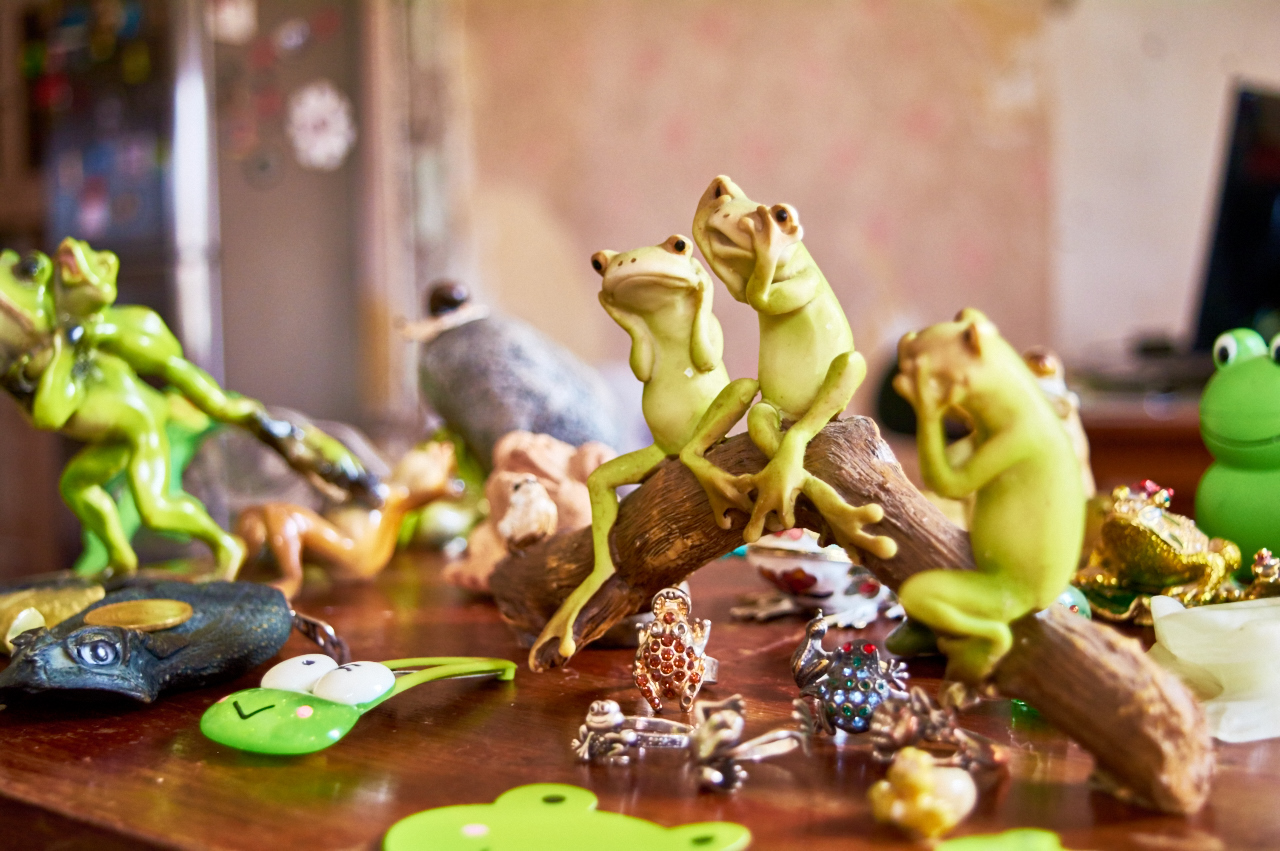 В ее коллекции — самые разнообразные экспонаты.